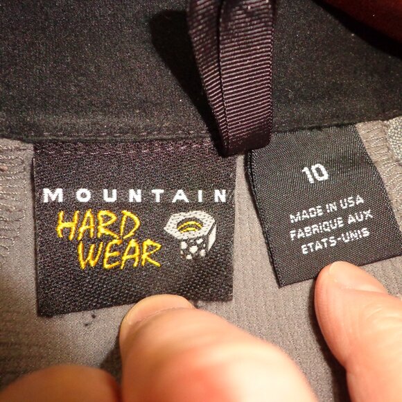 Wm's MOUNTAIN HARDWEAR Trail Jacket 10 Zip Closure Pockets Raglan Long Sleeves - Picture 3 of 16